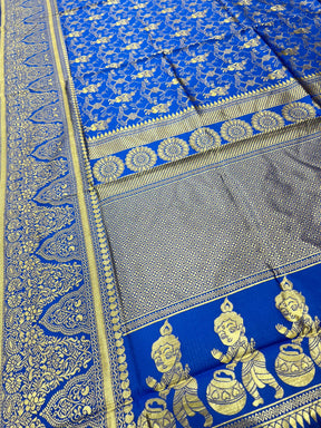 Trending Silk Saree With Rich Pallu & Jacquard Work