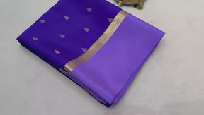 Beautiful Mysore Silk Sarees having exclusive Butta Pattern with Bentex Border & Rich pallu