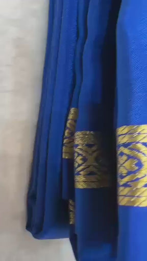 Timeless Mysore Silk Saree with Luxurious Bentex Border